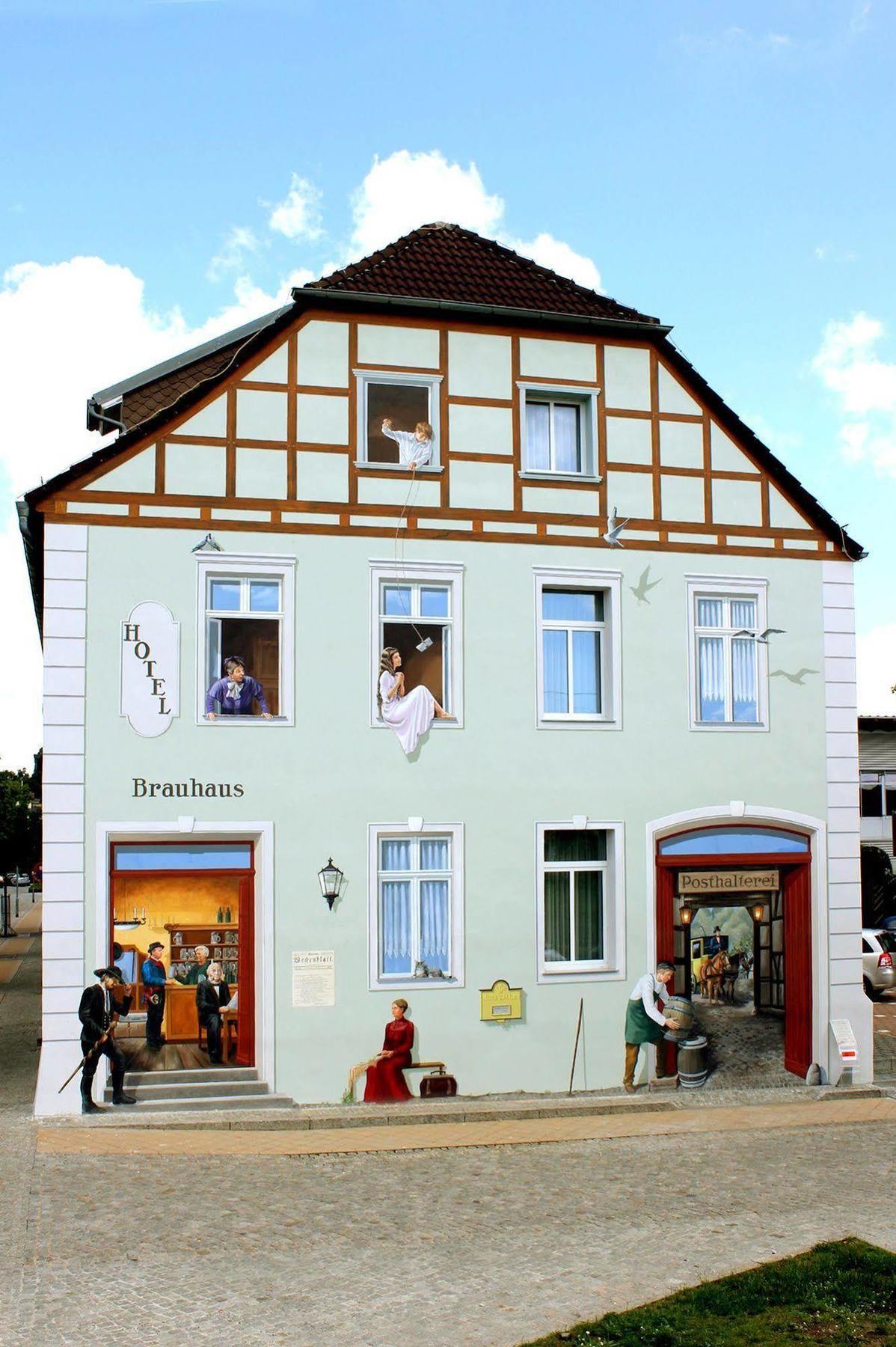 Hotel Am Brauhaus Waren  Eksteriør billede